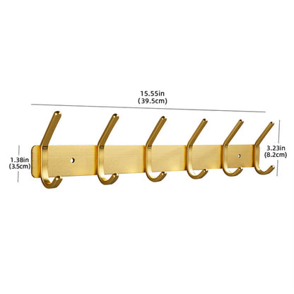 LuxeHook™ Rose Gold Wall Hooks – Sleek Storage, Effortless Style