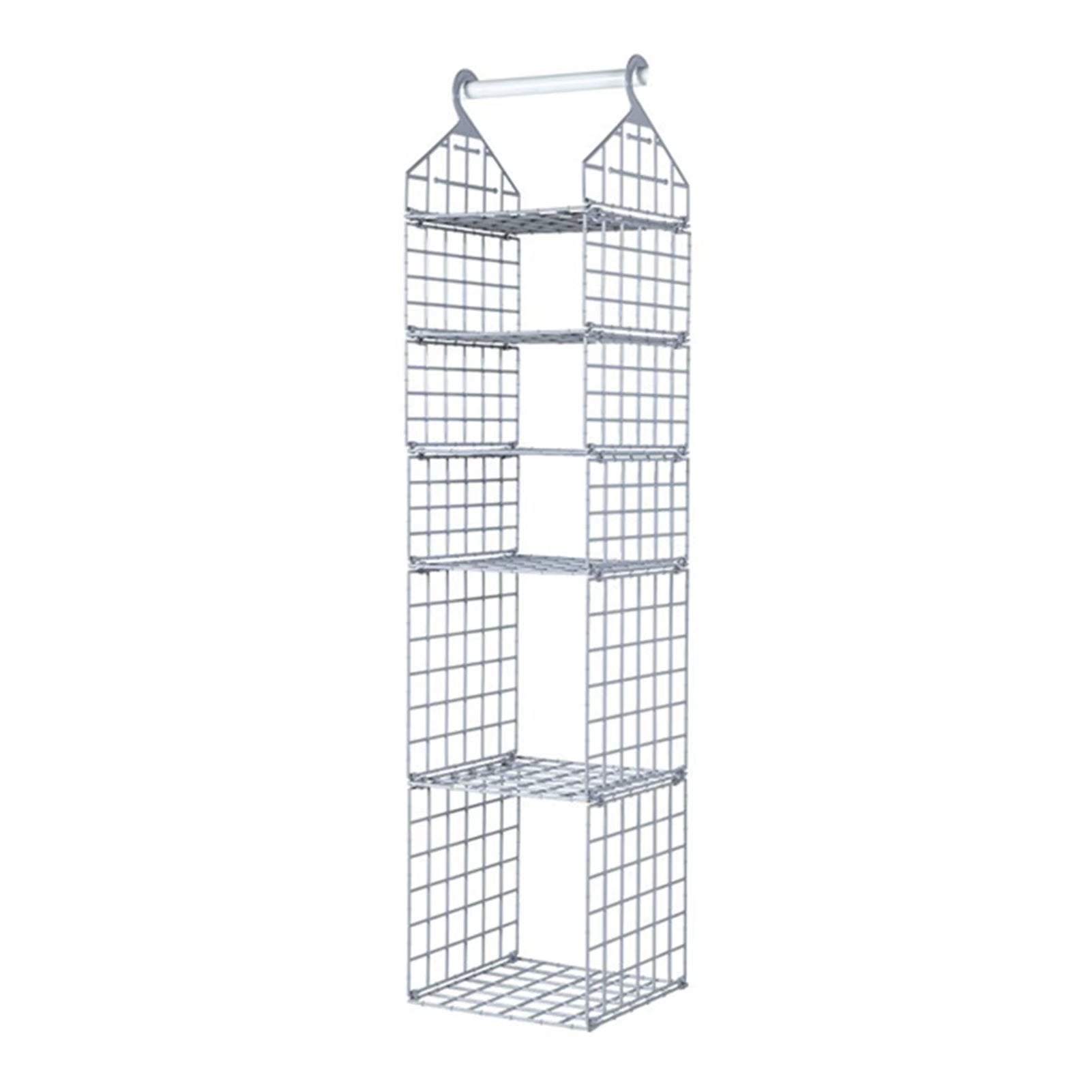 ClosetMax™ Foldable Hanging Organizer – Multi-Tier Space Saver for Pajamas, Coats, Sweaters & More